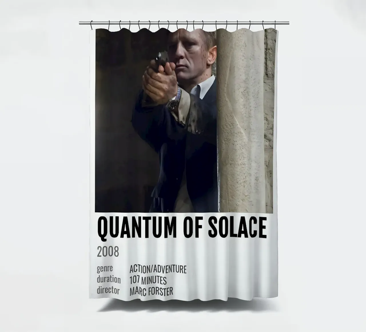 QUANTUM OF SOLACE 2008 tenda da doccia da MVFminimalist