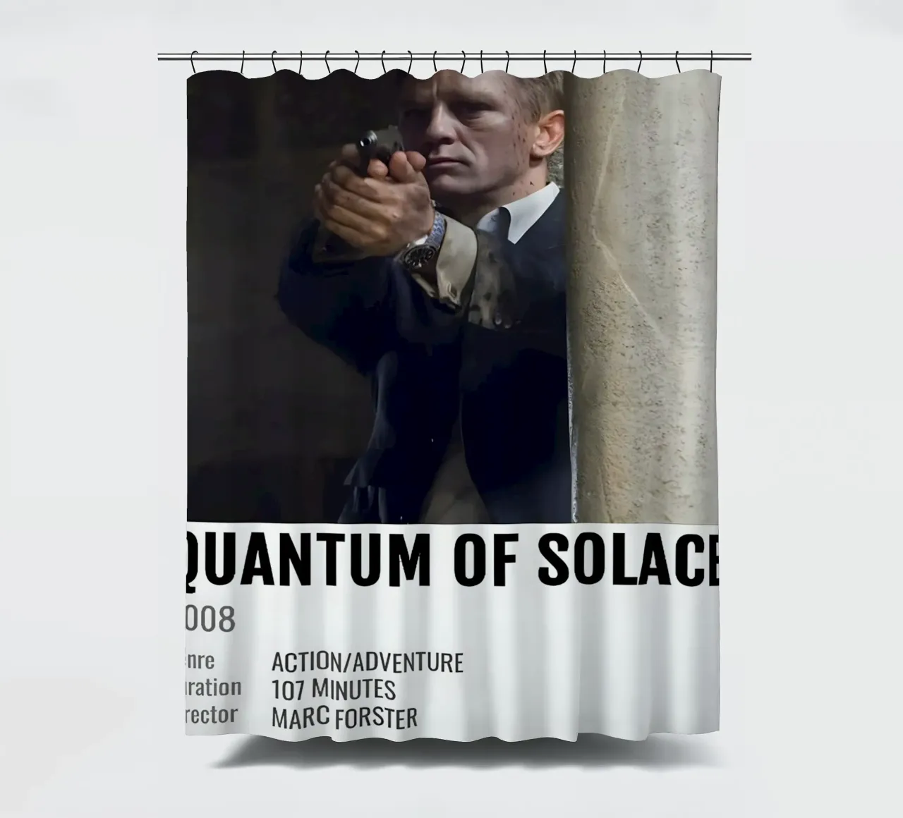 QUANTUM OF SOLACE 2008 tenda da doccia da MVFminimalist
