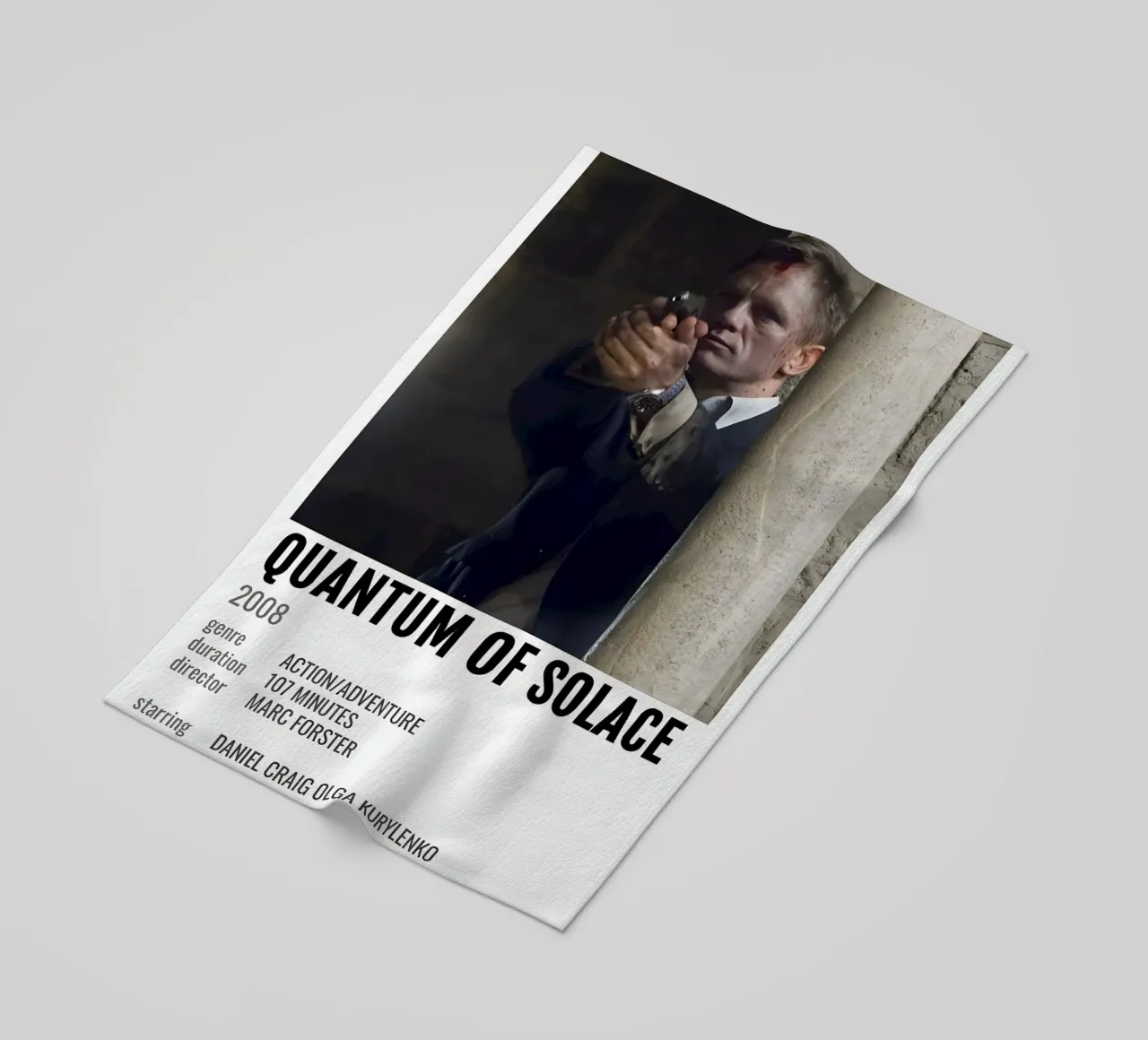 QUANTUM OF SOLACE 2008 telo mare da MVFminimalist