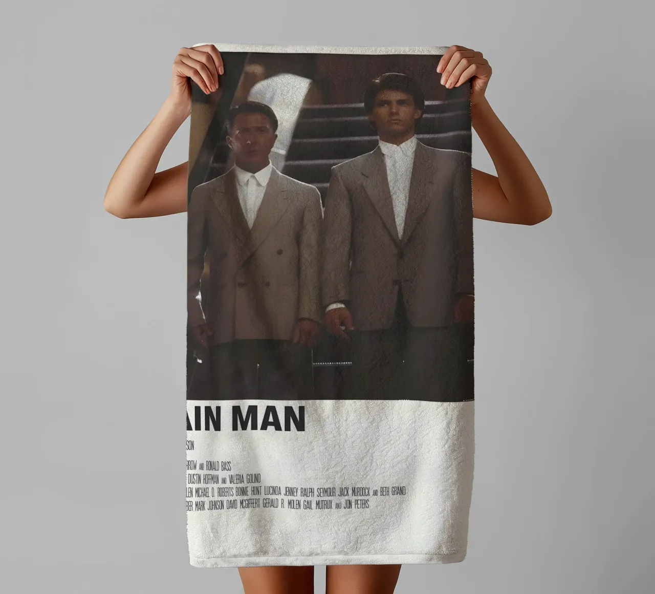 RAIN MAN asciugamano da bagno da MVFminimalist
