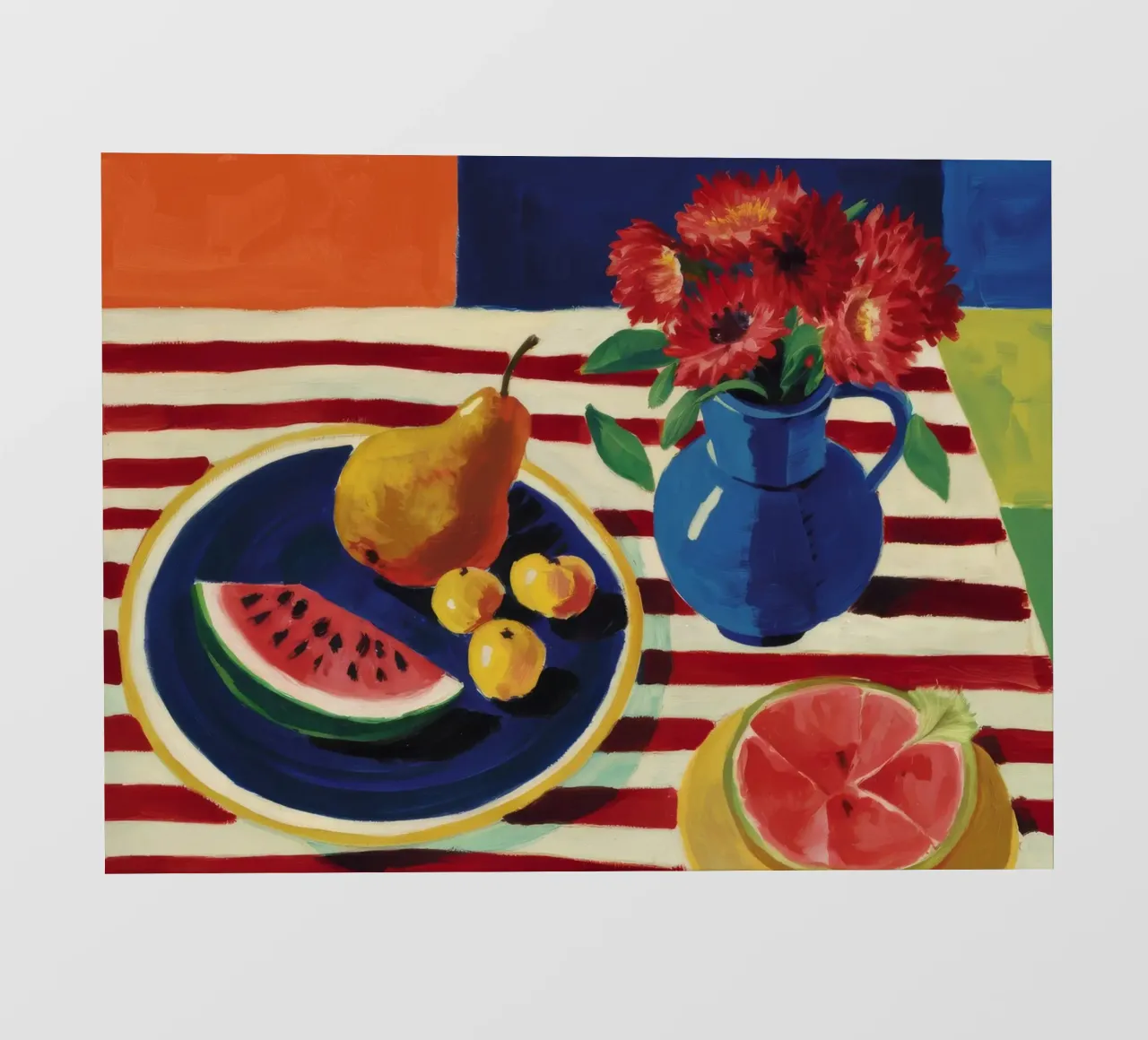 Garnet Bloom Grapefruit Fototapete von Fable Tempa