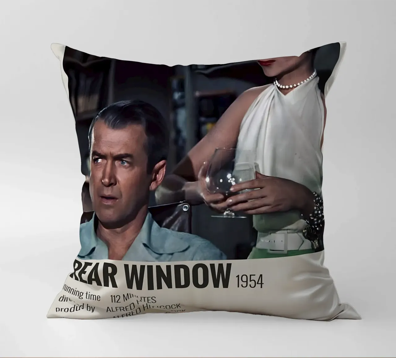 REAR WINDOW 1954 cuscino da MVFminimalist