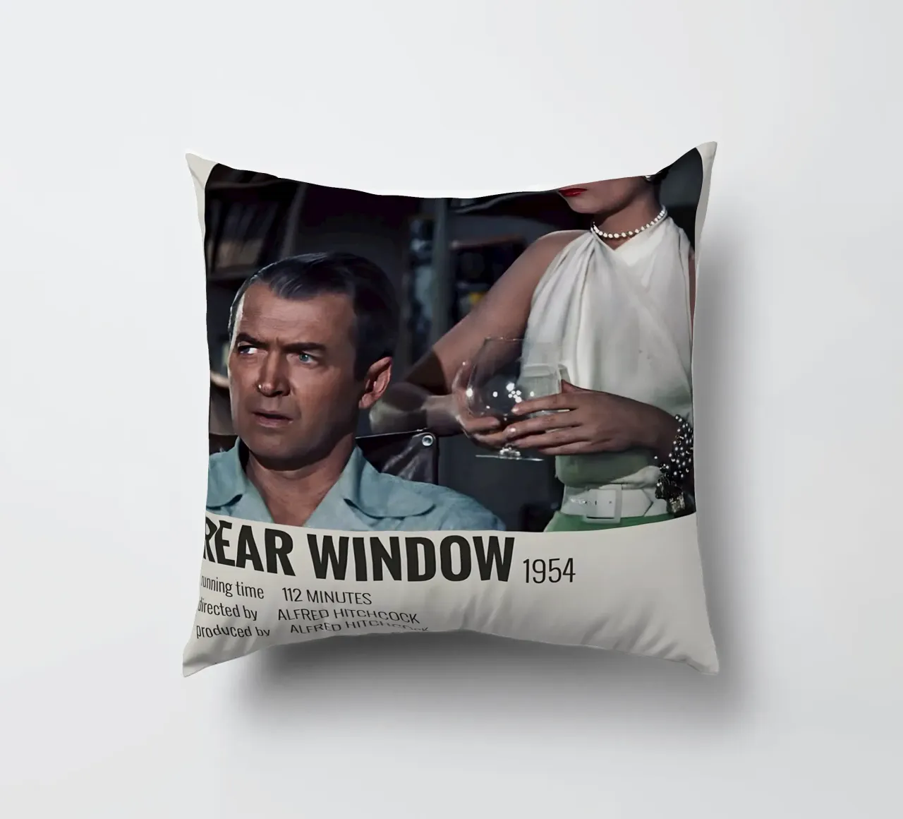 REAR WINDOW 1954 cuscino da MVFminimalist