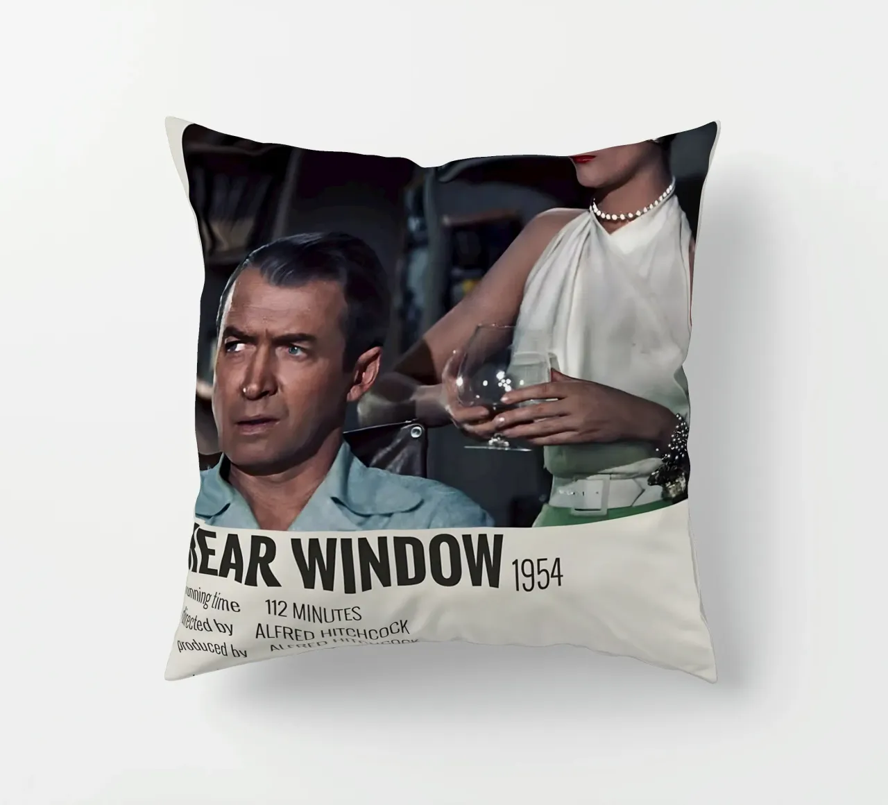 REAR WINDOW 1954 cuscino da MVFminimalist