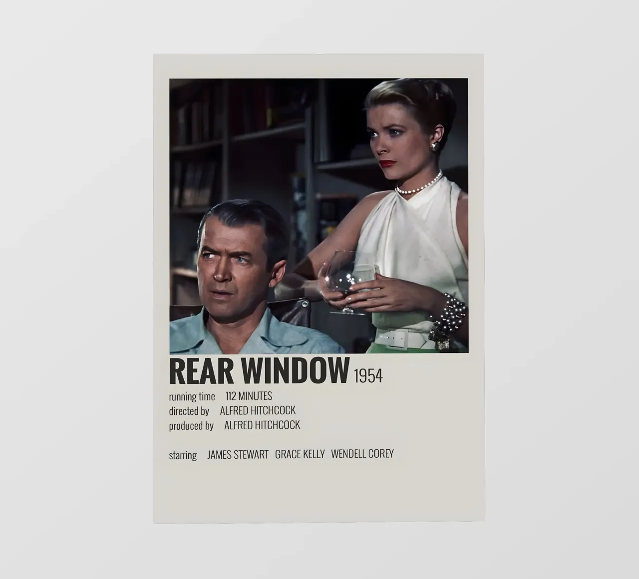 REAR WINDOW 1954 telo in pvc da MVFminimalist