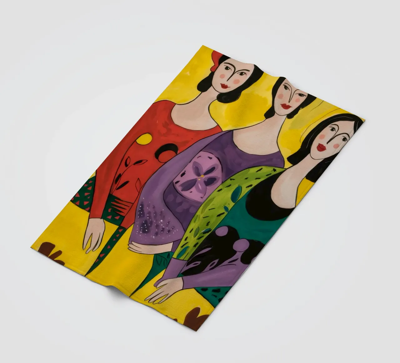 Tre Grazie Pop coperta in pile da Tiga Bersama