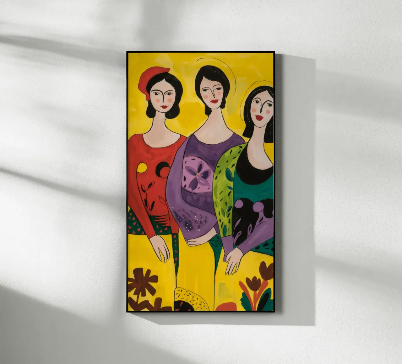 Tre Grazie Pop plexiglass da Tiga Bersama