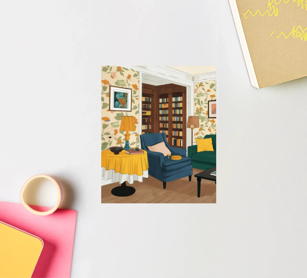 Armchair Library Dream sticker by Haven Fantasy