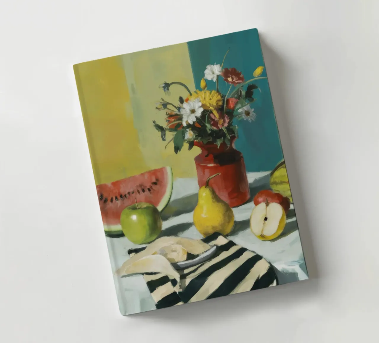 Pear and Watermelon Repose notebook by Fable Tempa