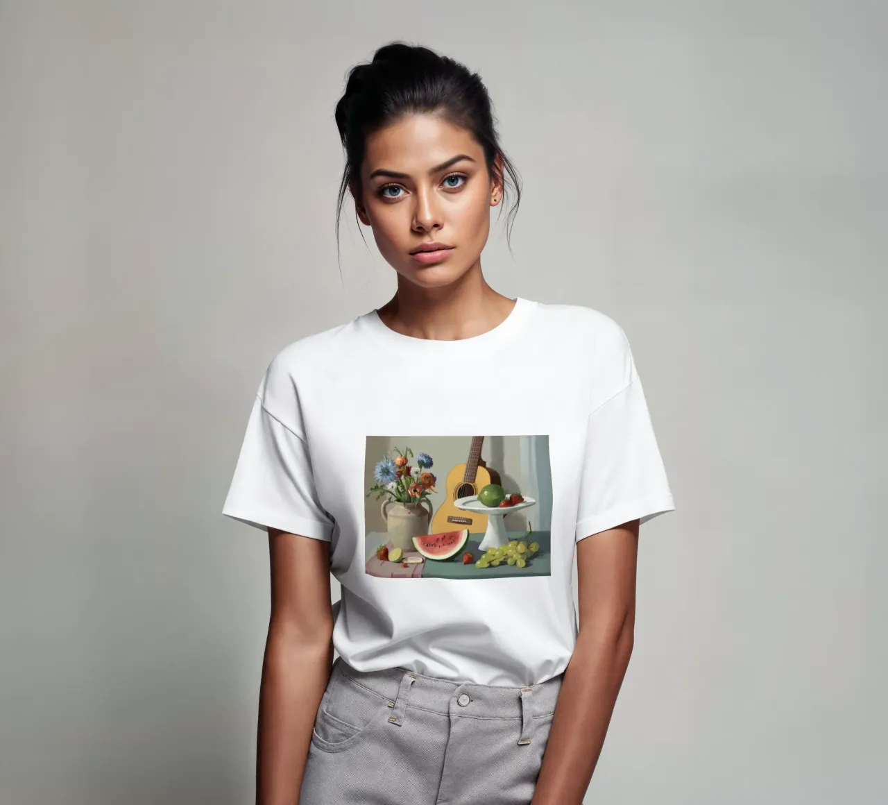 Armonia di chitarra e uva t-shirt da Fable Tempa