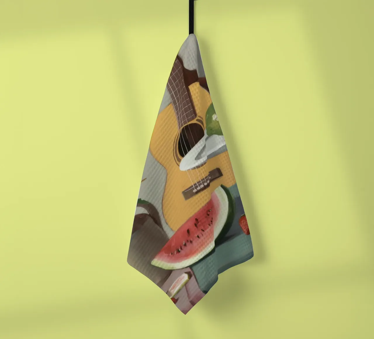 Armonia di chitarra e uva canovaccio da cucina da Fable Tempa