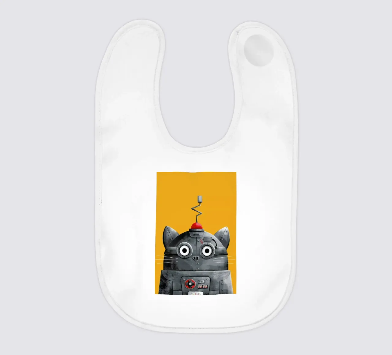 Cat Robot babero de Doozal