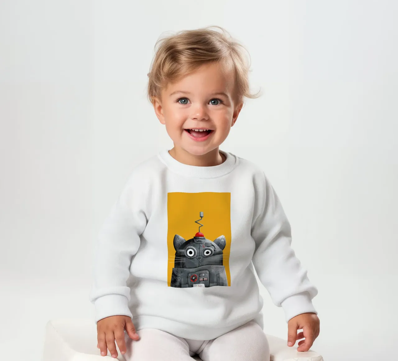 Cat Robot felpa neonato da Doozal