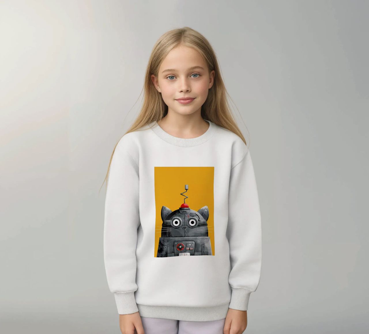 Cat Robot felpa bambino da Doozal