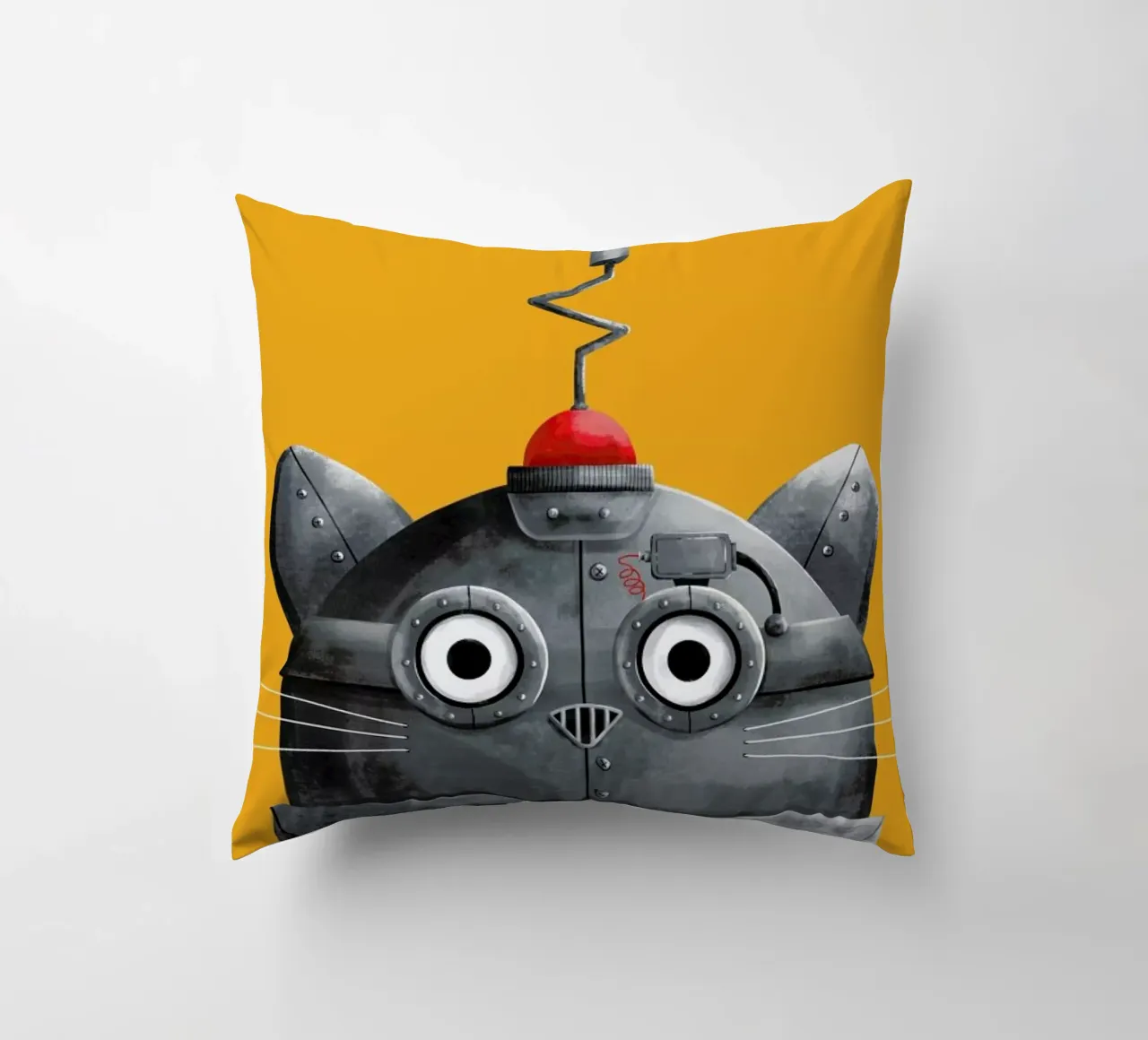 Cat Robot cojín de Doozal