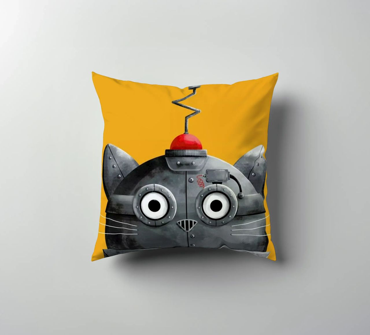 Cat Robot cuscino da Doozal