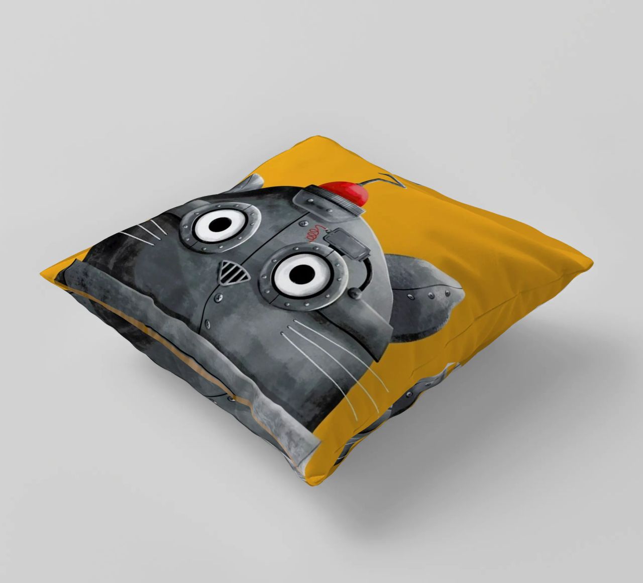 Cat Robot cuscino da Doozal