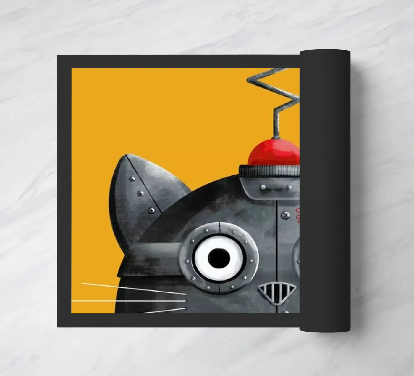 Cat Robot deurmat van Doozal