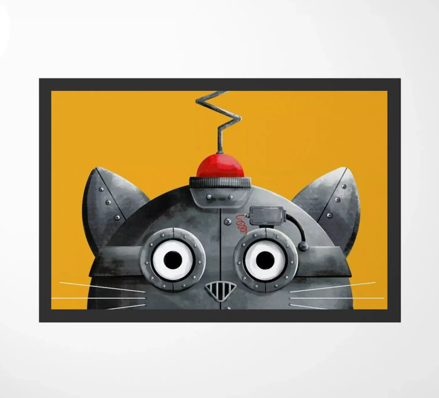 Cat Robot deurmat van Doozal