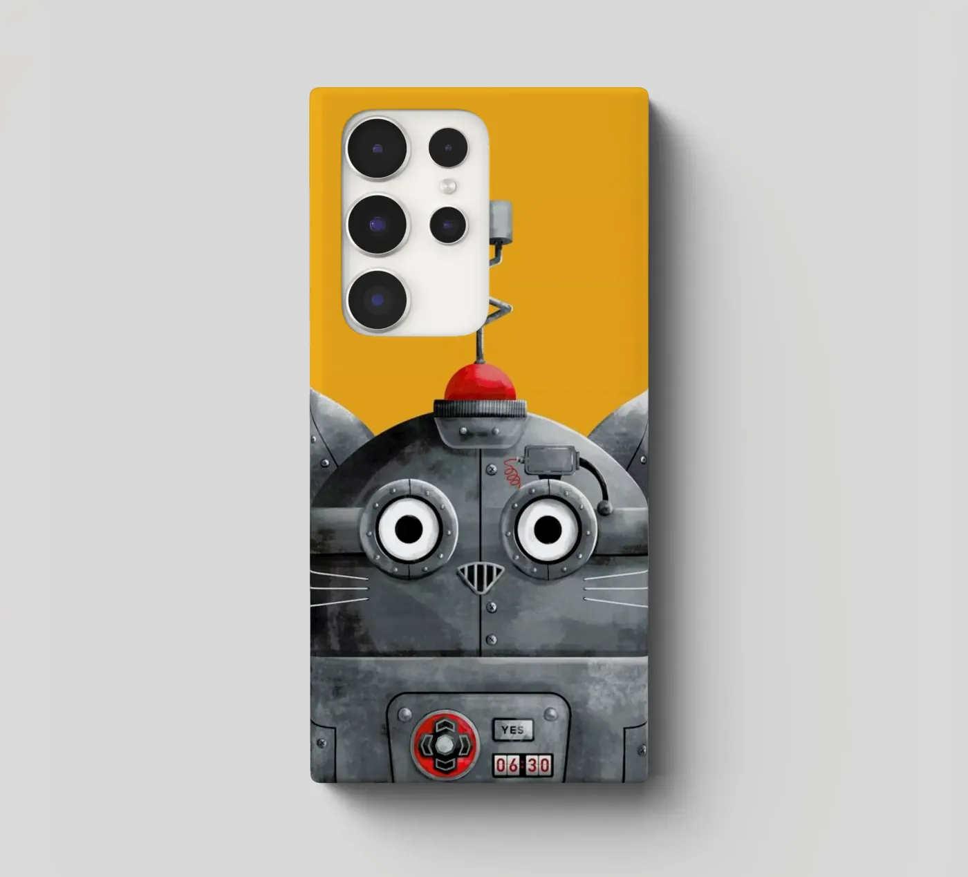 Cat Robot cover samsung da Doozal
