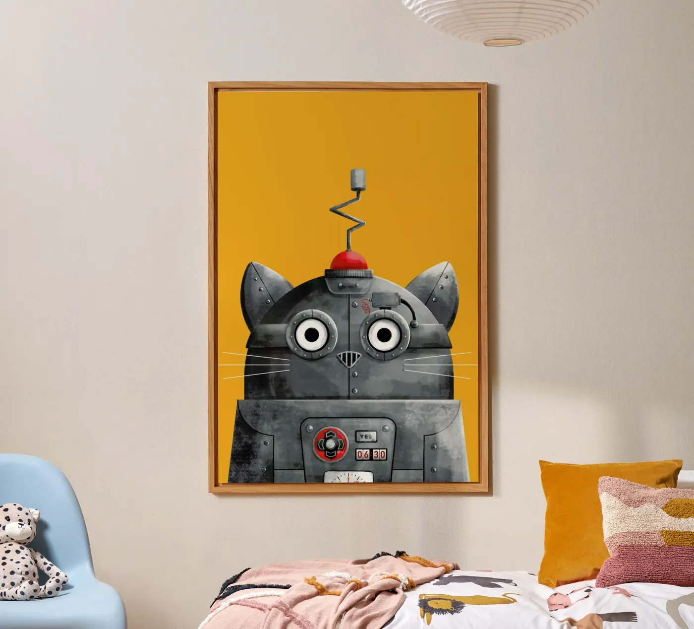 Cat Robot pannello forex da Doozal