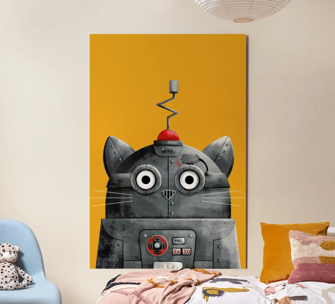 Cat Robot pannello forex da Doozal