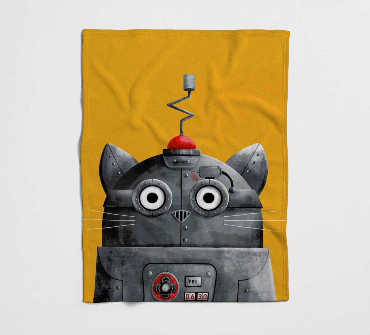 Cat Robot coperta in pile da Doozal
