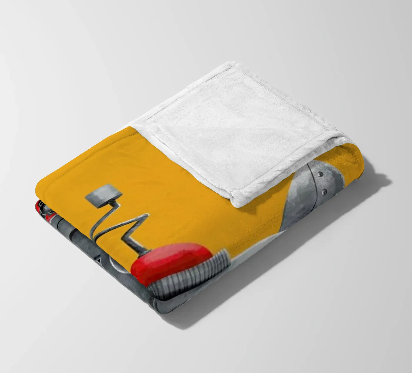 Cat Robot Fleecedecke von Doozal