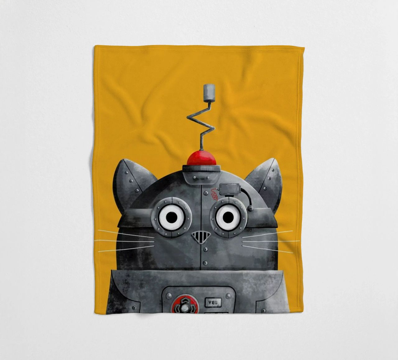 Cat Robot coperta in pile da Doozal