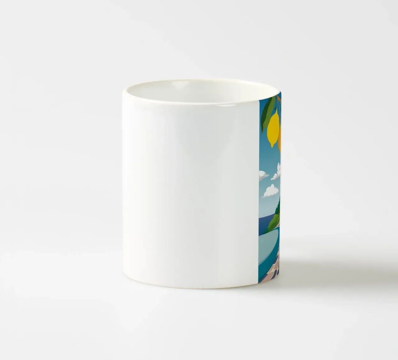 Sentiero dei limoni tazza in ceramica da FadeAura