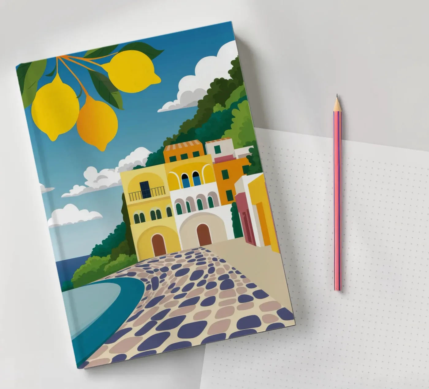 Lemon Tree Pathway notebook by FadeAura