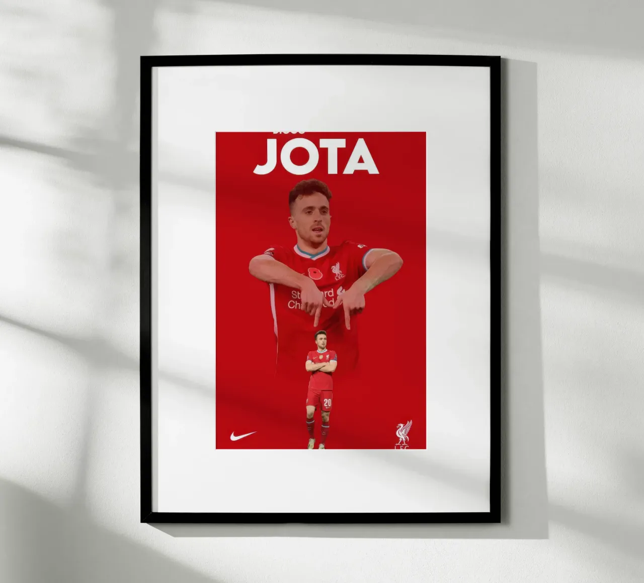 M Celebrazione di Diogo Jota poster da nice sport