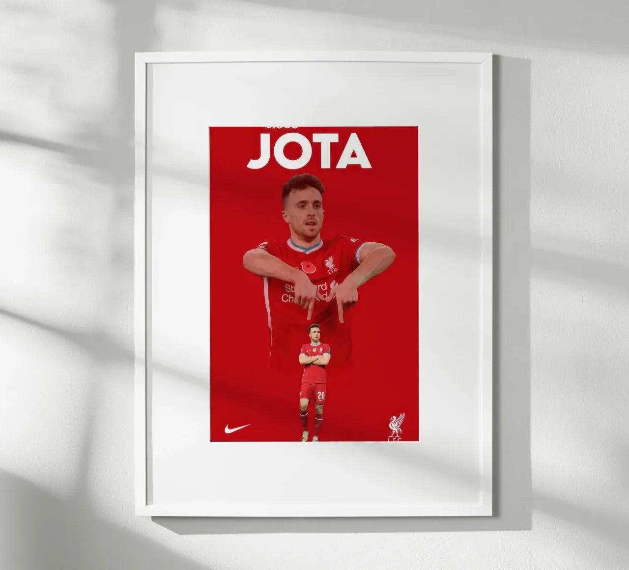 M Celebrazione di Diogo Jota poster da nice sport