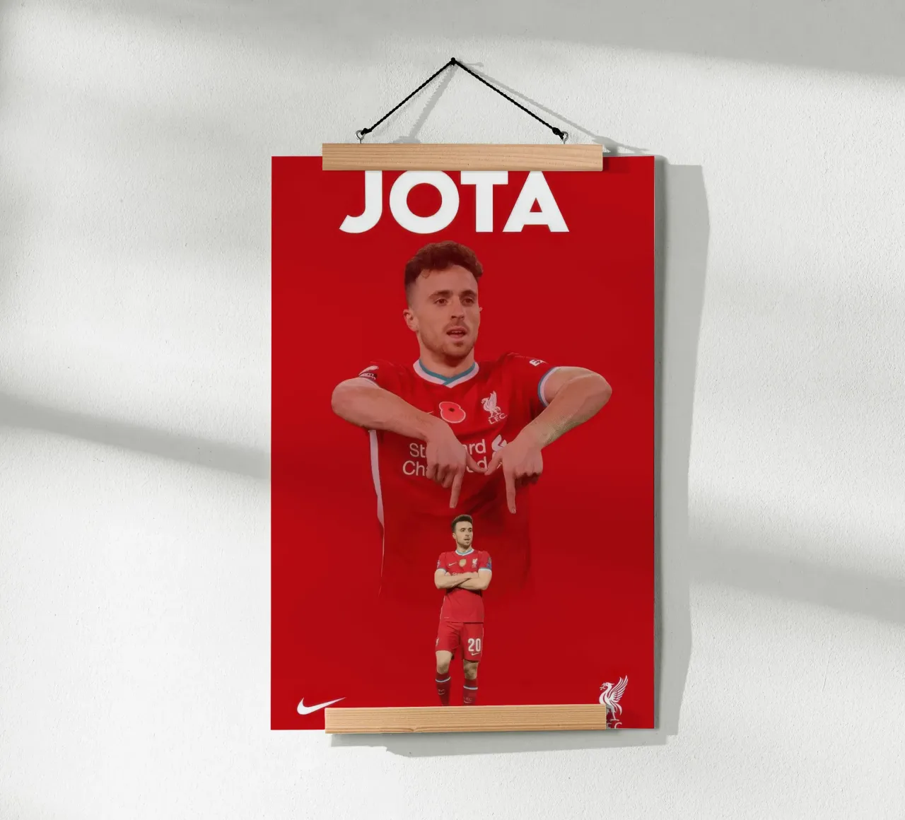 M Celebrazione di Diogo Jota poster da nice sport