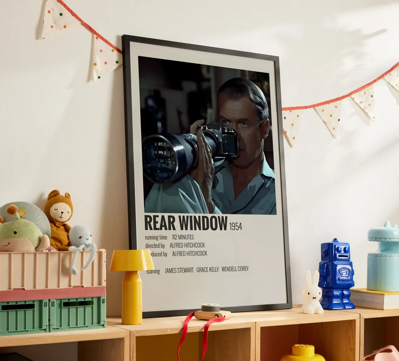 REAR WINDOW 1954 carta hahnemühle da MVFminimalist