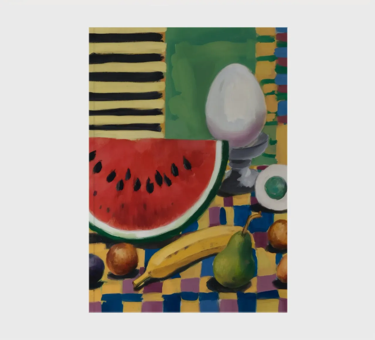 Watermelon Egg Breakfast notebook by Fable Tempa