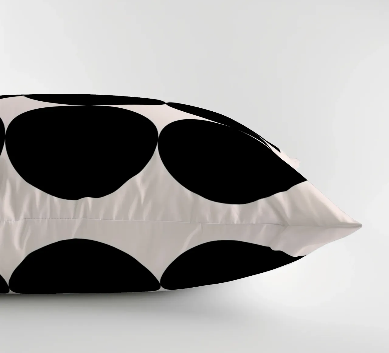 Bauhaus circles pattern decorative cushion by Casa Calm