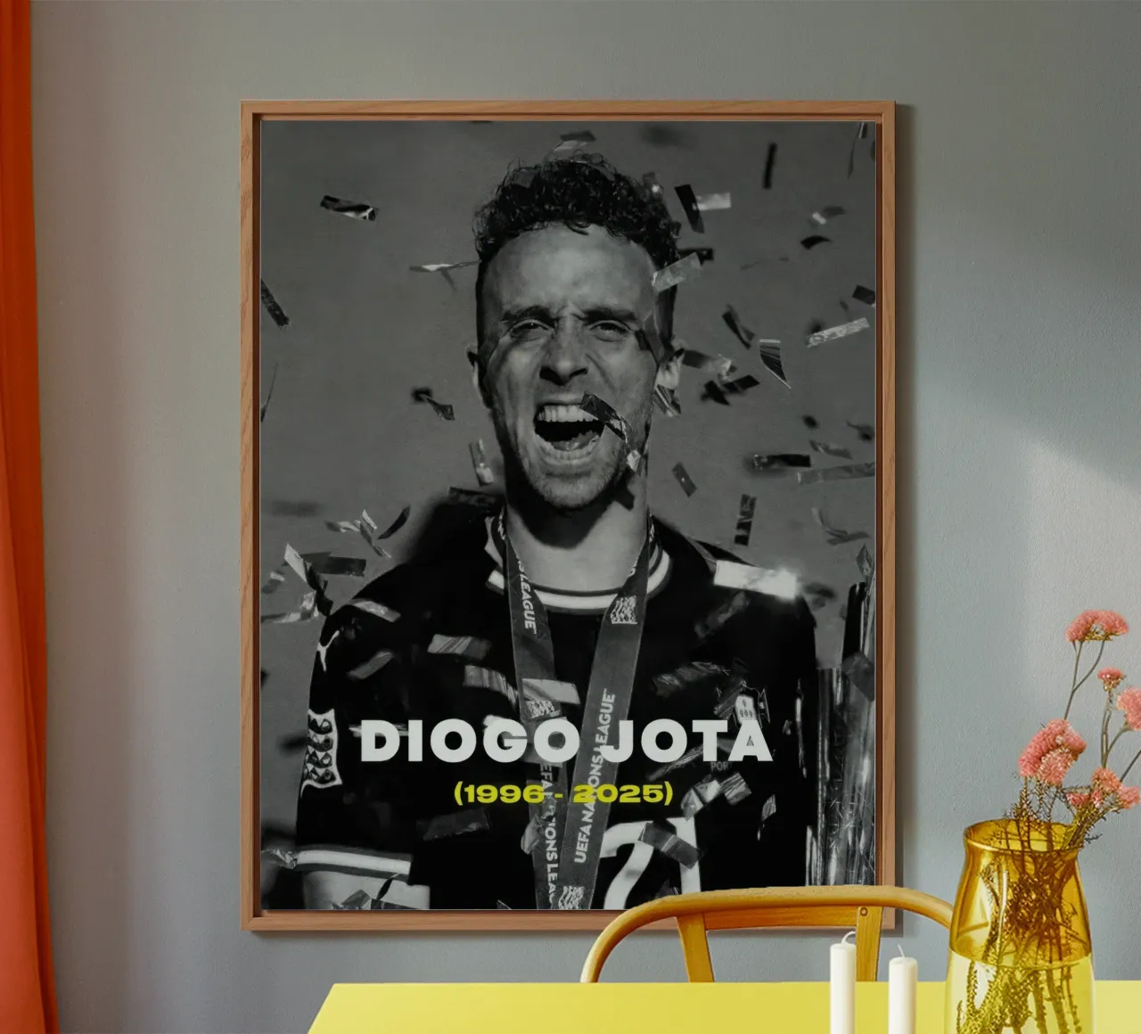RIP Diogo Jota alu-dibond by nice sport