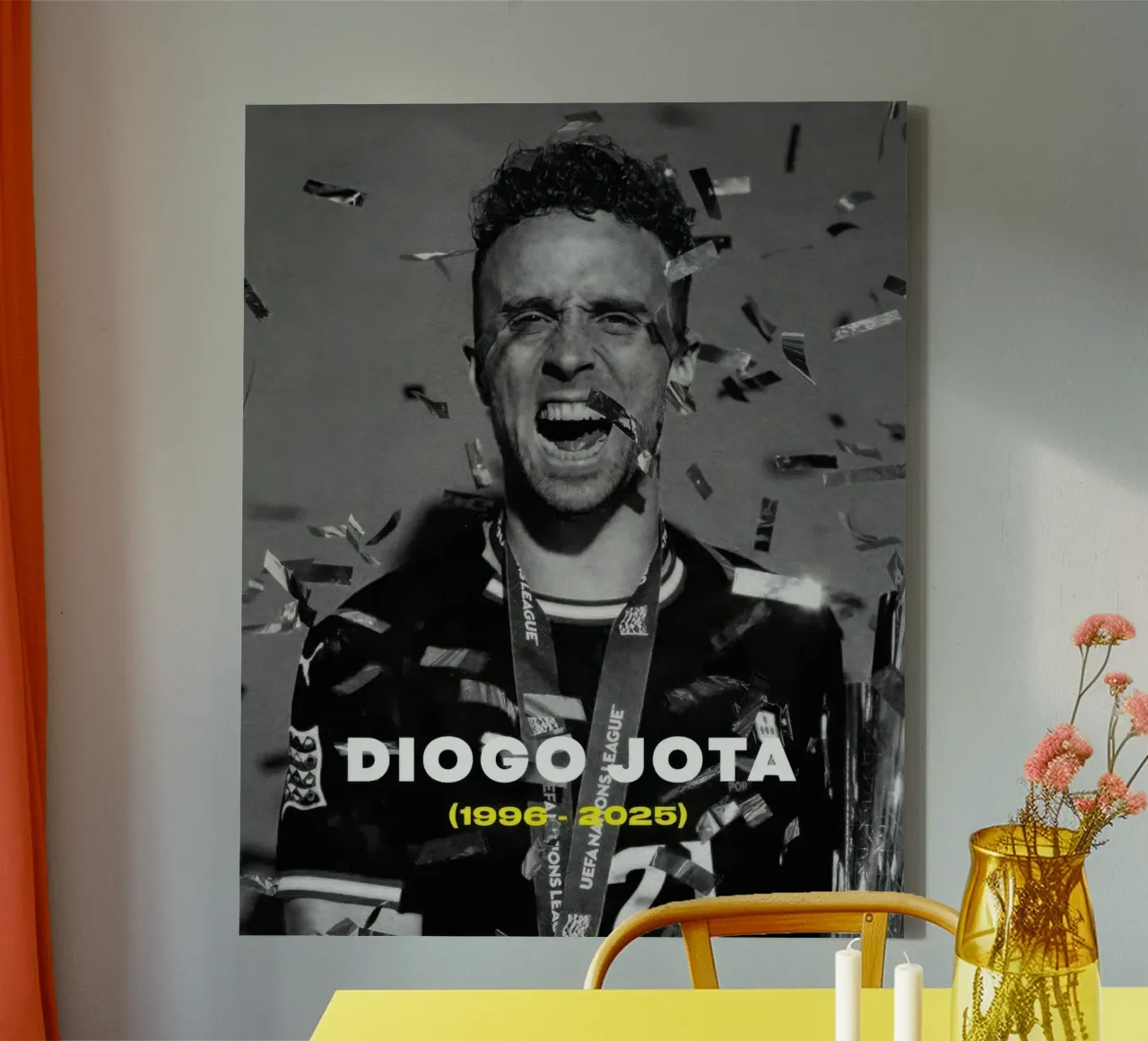 RIP Diogo Jota canvas by nice sport