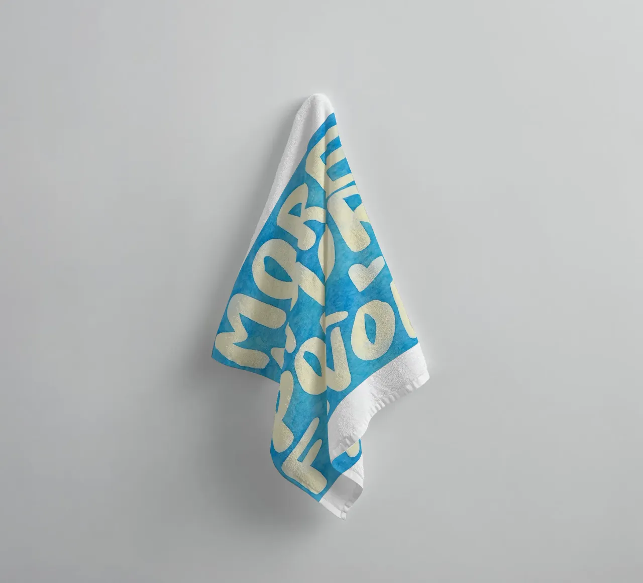 more amore por vafor towel by onelove