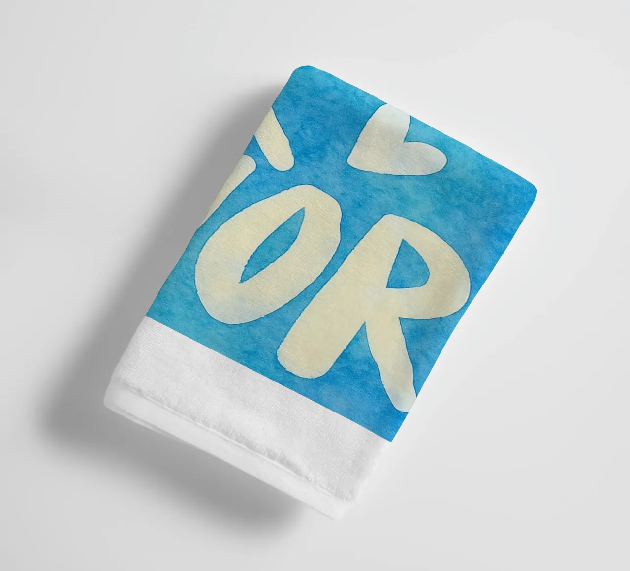 more amore por vafor towel by onelove