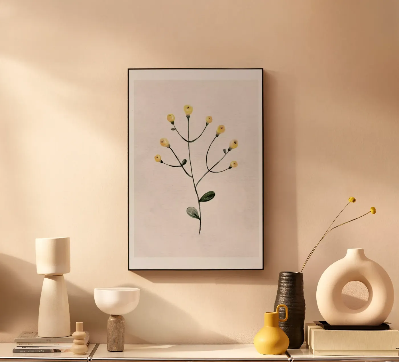 Yellow Treasure plexiglass da Goed Blauw
