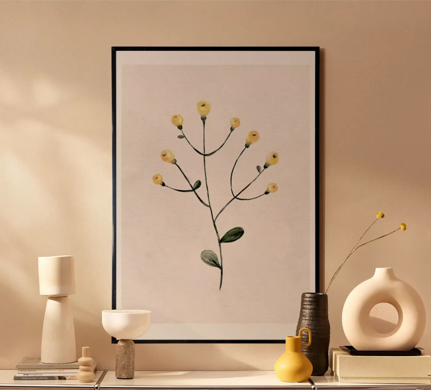 Yellow Treasure poster da Goed Blauw
