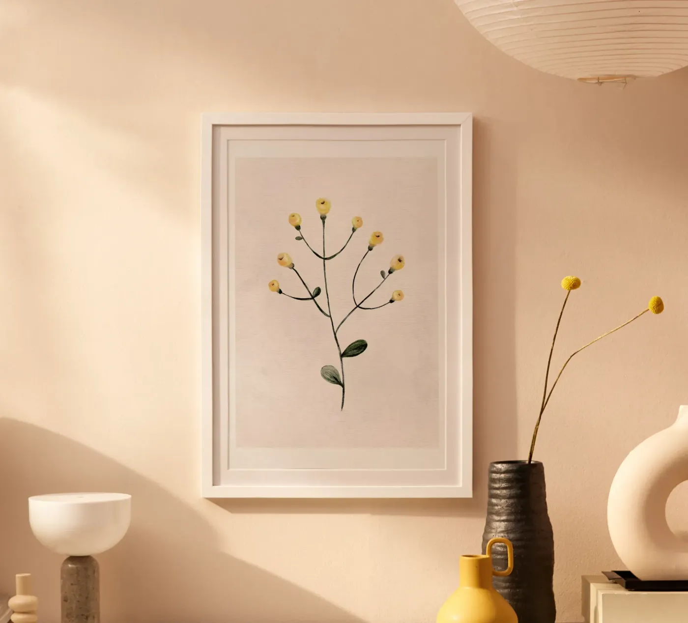 Yellow Treasure poster da Goed Blauw