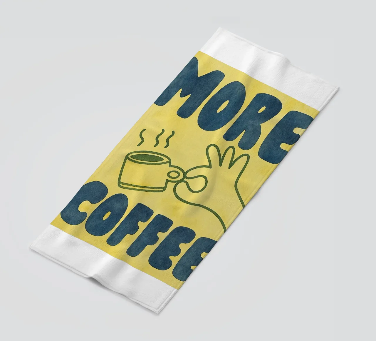 più caffè telo mare da onelove