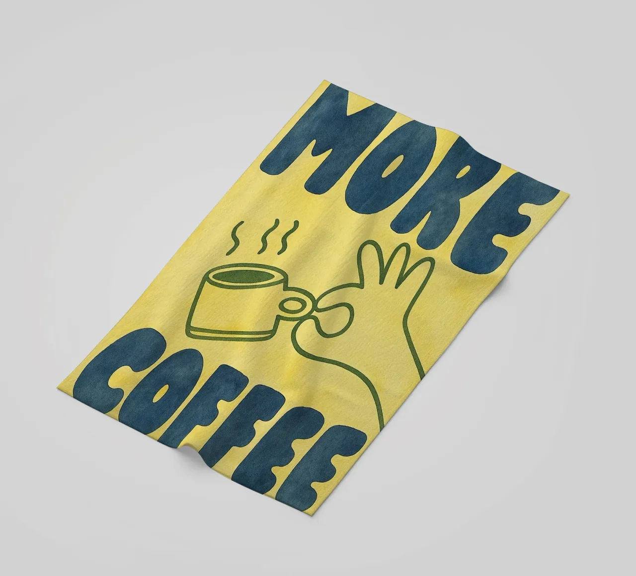 più caffè telo mare da onelove