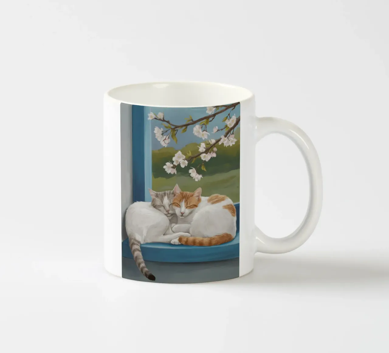 Amici dei rami in fiore tazza in ceramica da Stone Decade