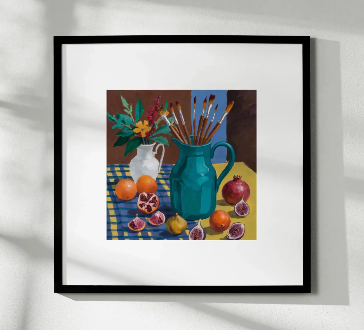 Creazione di una brocca turchese poster con telaio in plastica da Fable Tempa