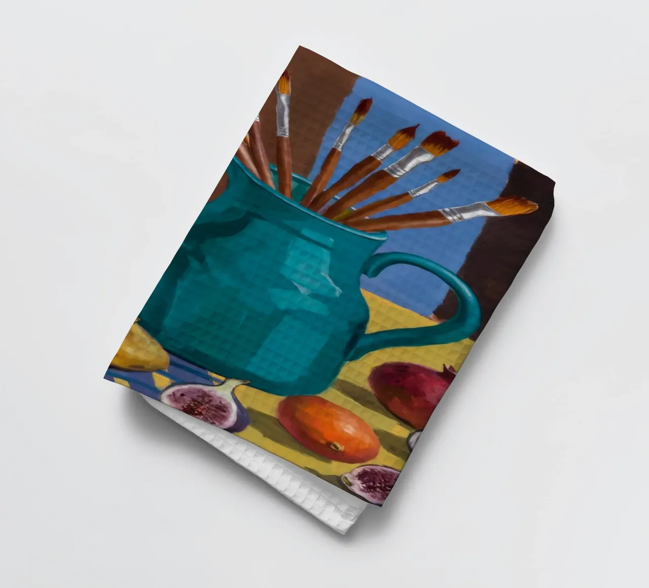 Création d'un pichet en turquoise torchon de Fable Tempa