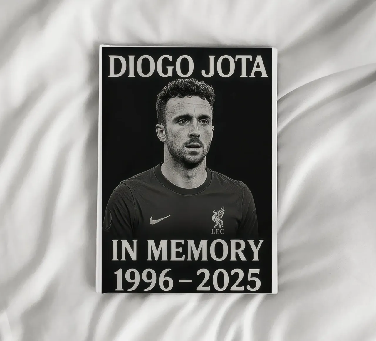 Diogo Jota In Memory notebook by nice sport